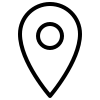 Location icon indicating a list item